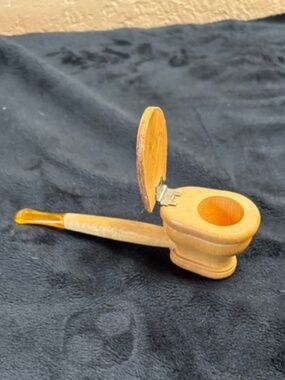 Oh Johnny Toilet Novelty Smoking Pipe (1940-50's)